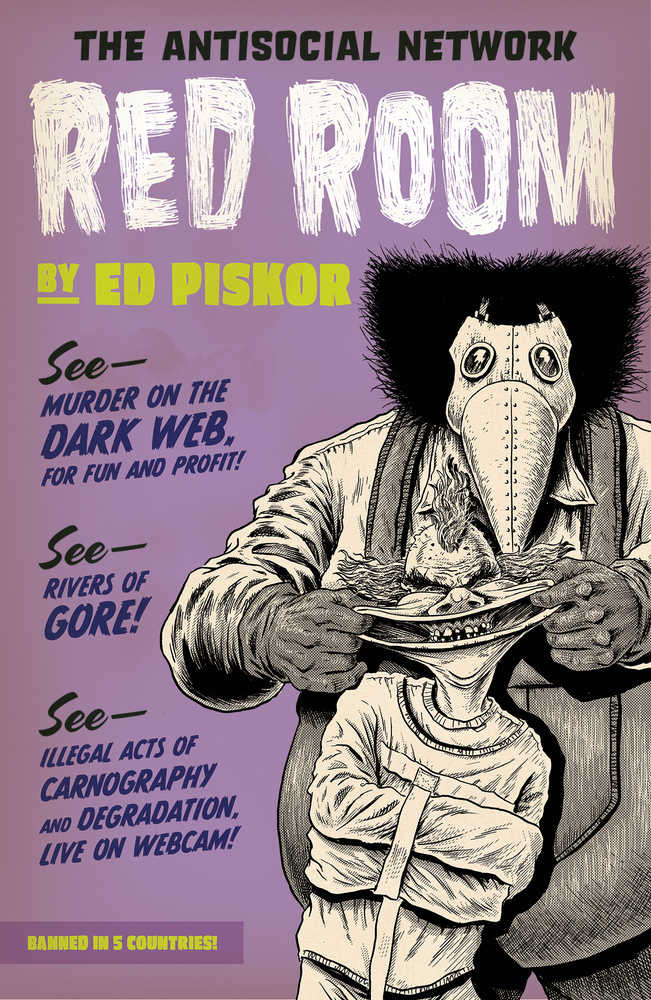 Red Room #1 Cover B Piskor 5 Copy Variant Edition Variant