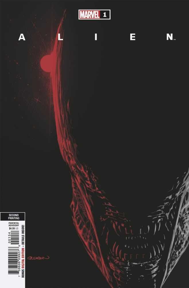 Alien #1 2 Nd Printing Gleason Variant