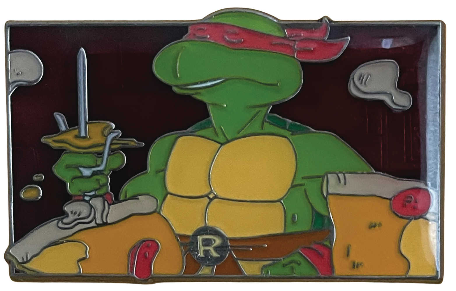 Teenage Mutant Ninja Turtles Raphael Is Cool But Crude Pin 