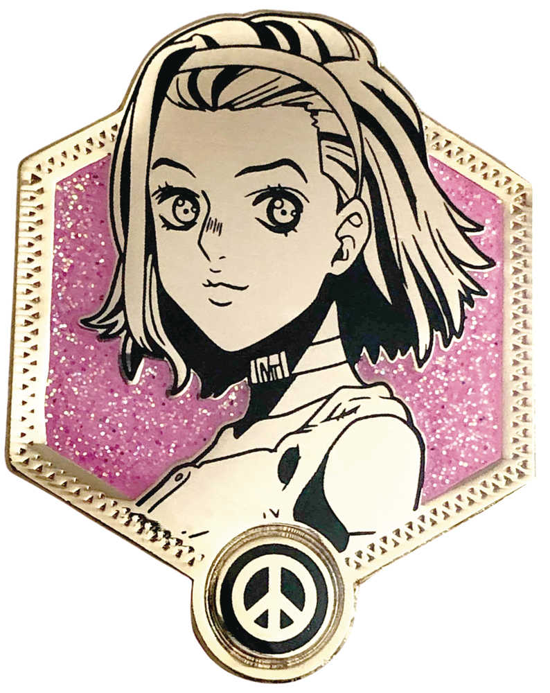 Jojos Bizarre Adventure Golden Reimi Sugimoto Pin 