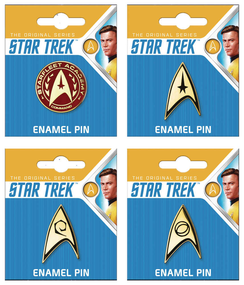 Star Trek 24 Pc Enamel Pin Assortment 