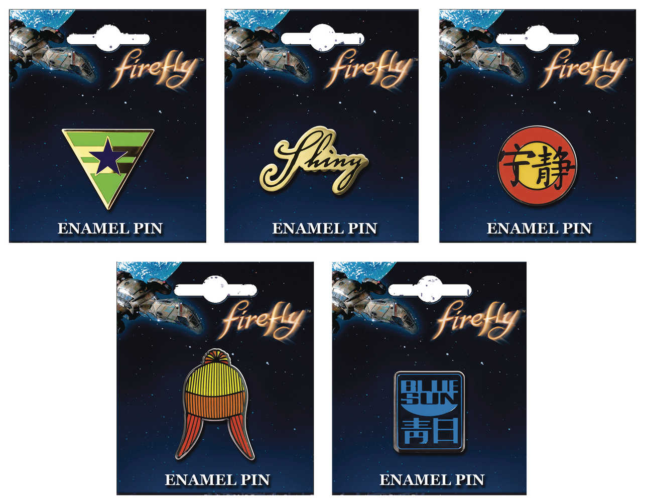 Firefly 30 Pc Enamel Pin Assortment 