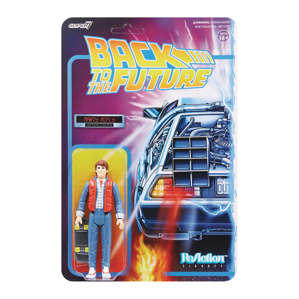 Back To The Future Marty Mcfly Reaction Figure  