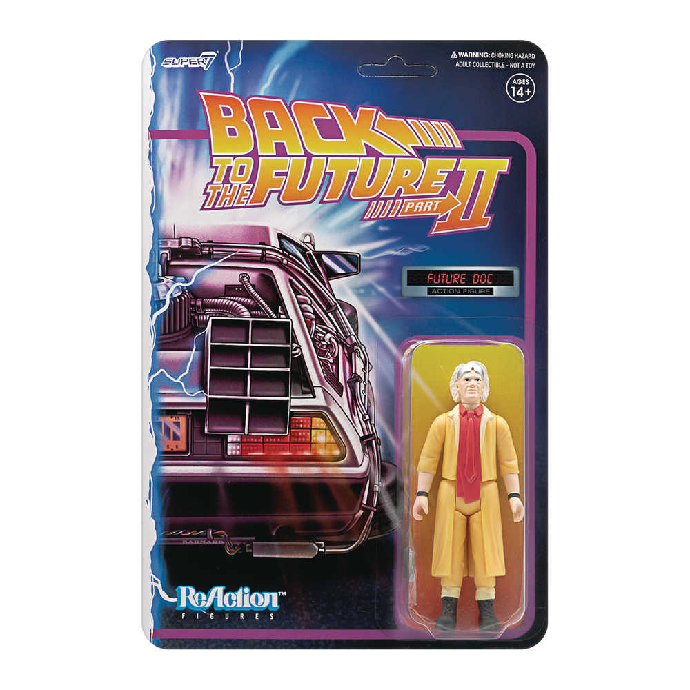 Back To The Future 2 Doc Brown Reaction Figure  