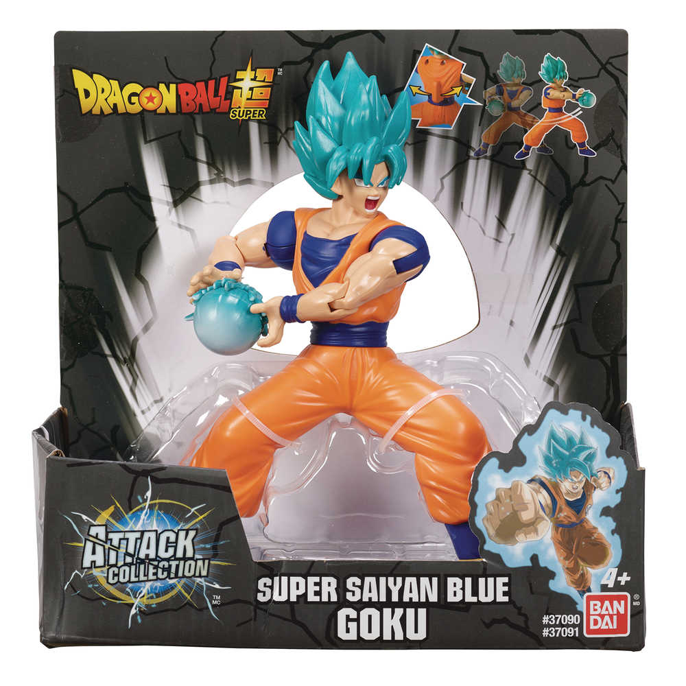 Dragon Ball Super Attack Collection Ss Blue Goku 7 In Action Figure (Net
