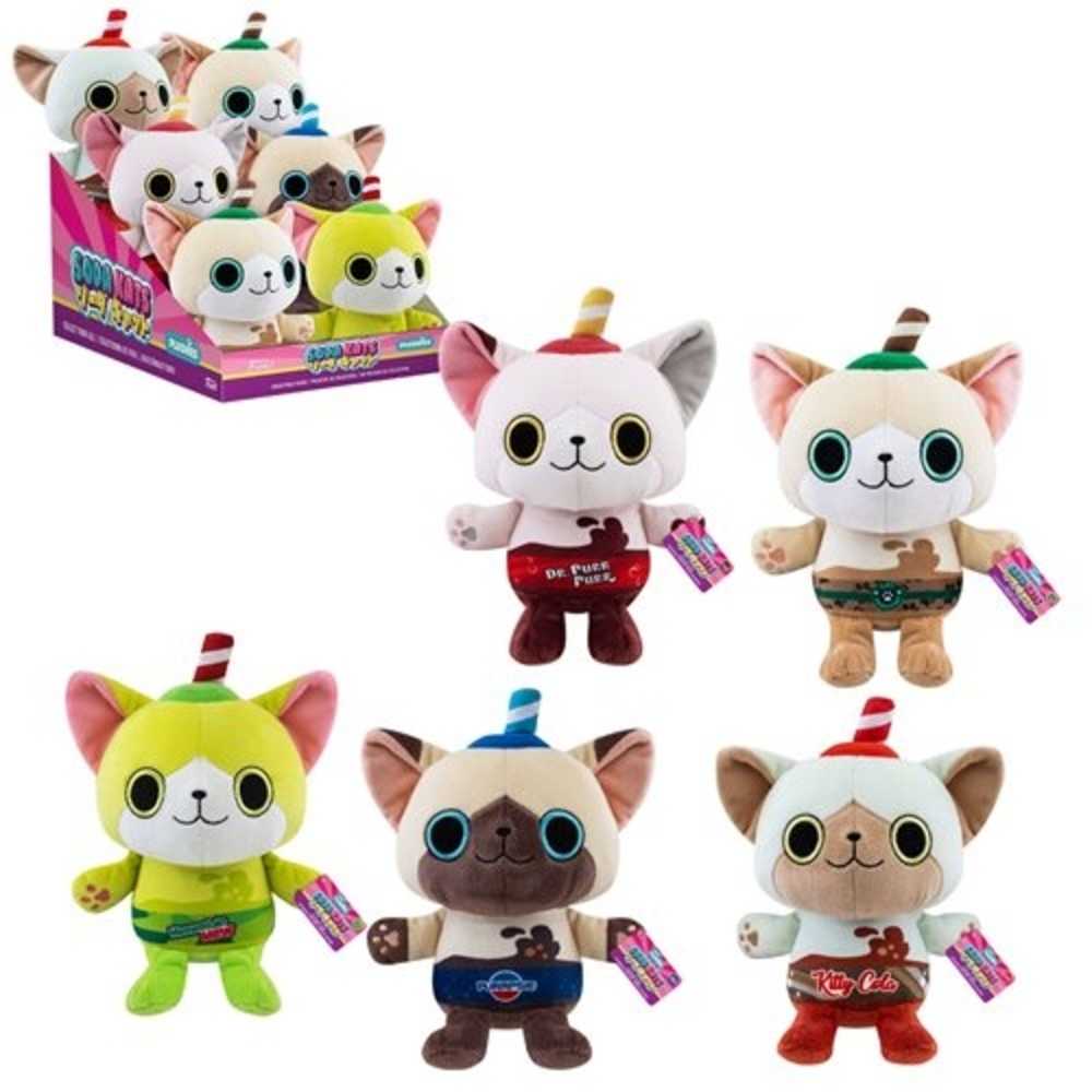 Funko Paka Paka Soda Kat 7 In 6 Pc Plush Disp  