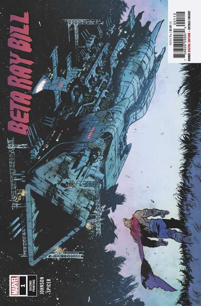 Beta Ray Bill #1 (Of 5) 2 Nd Printing Johnson Variant Kib