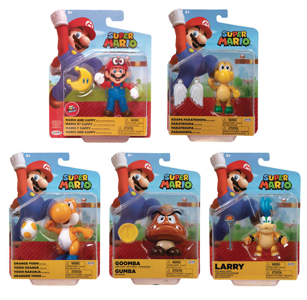 World Of Nintendo 4 In Action Figure Assortment Wv24  