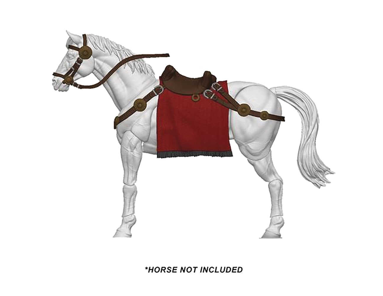 Mighty Steeds Roman Tack Kit Red  