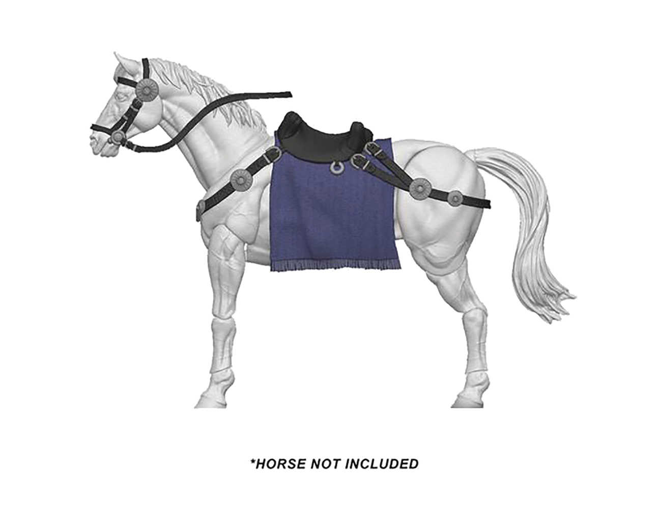 Mighty Steeds Roman Tack Kit Blue  