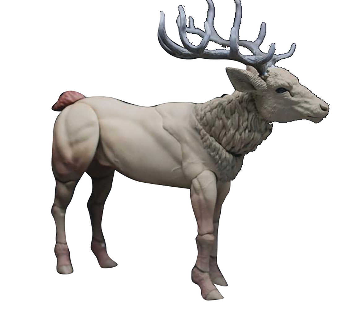Mighty Steeds Kawiki Elk 1/18 Action Figure  