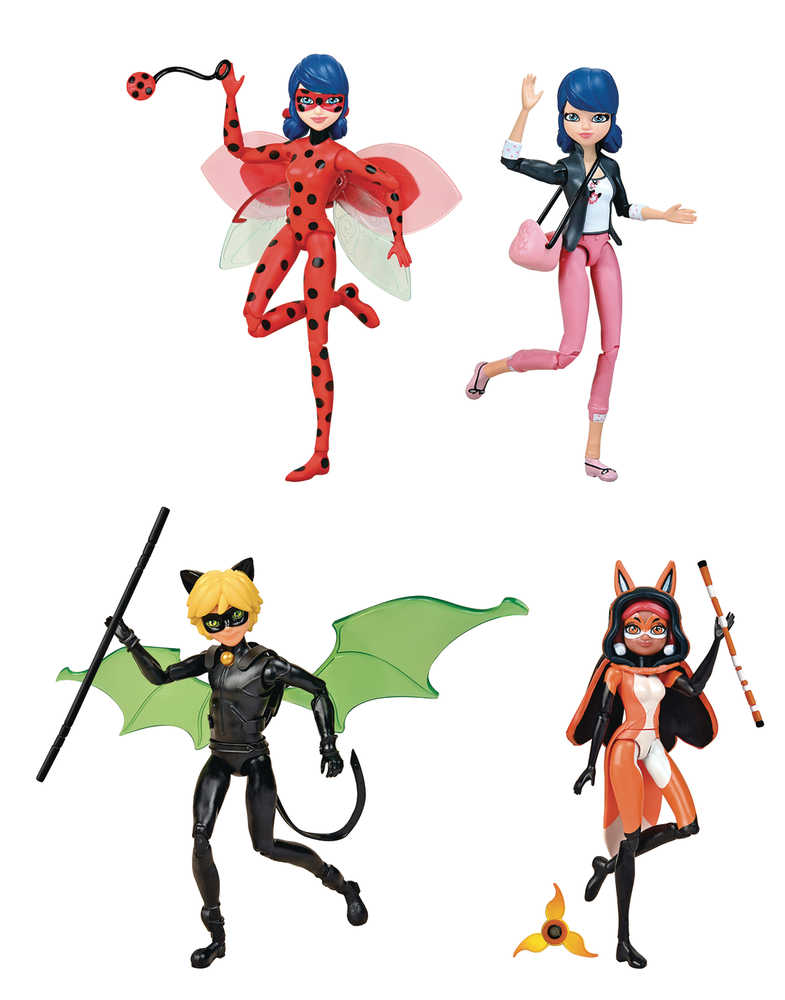 Miraculous Ladybug Small Dolls 8 Pc Assortment  
