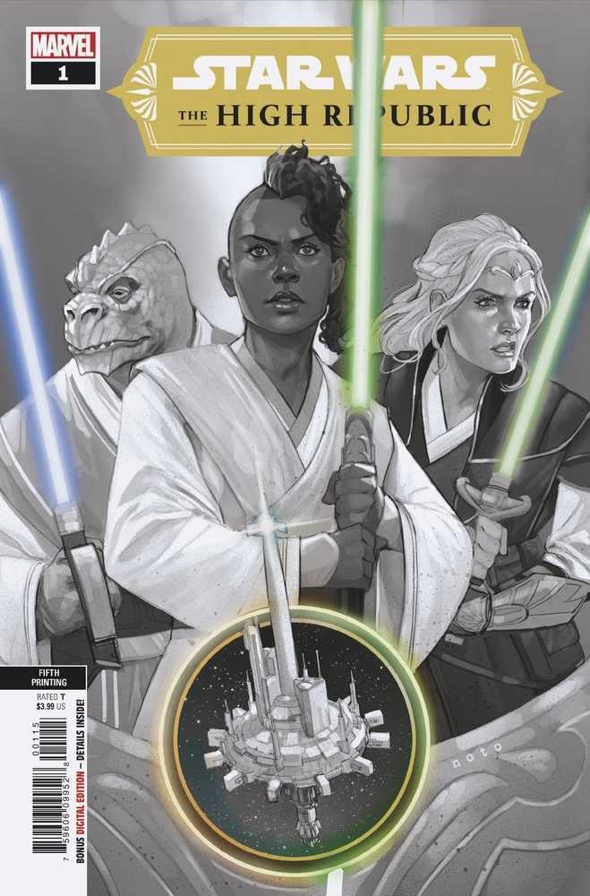Star Wars High Republic #1 5 Th Printing Variant