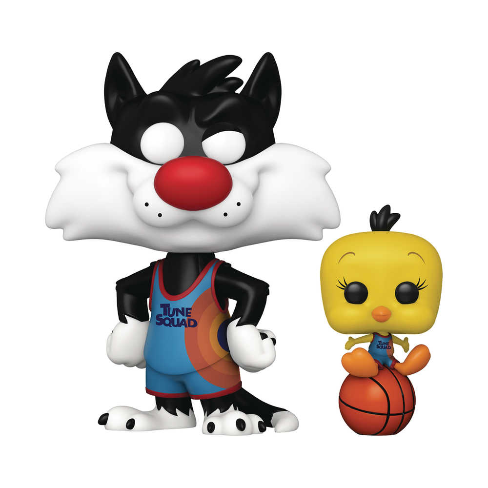 Pop & Buddy Space Jam Sylvester & Tweety Vinyl Figure 