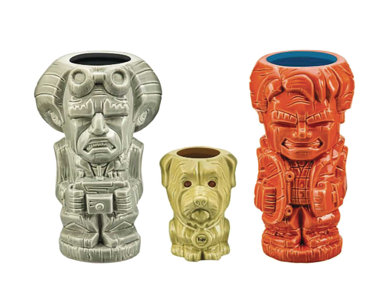 Back To The Future Tiki Mug 3 Pc Set 