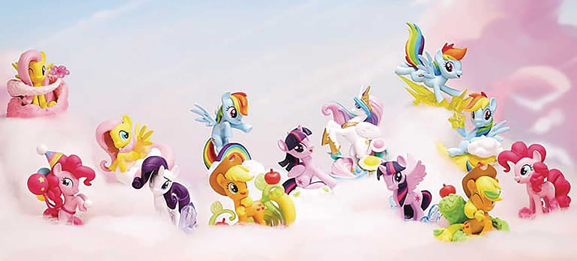 My Little Pony Natural Series 12 Pc Figure Blind Mystery Box Display 
