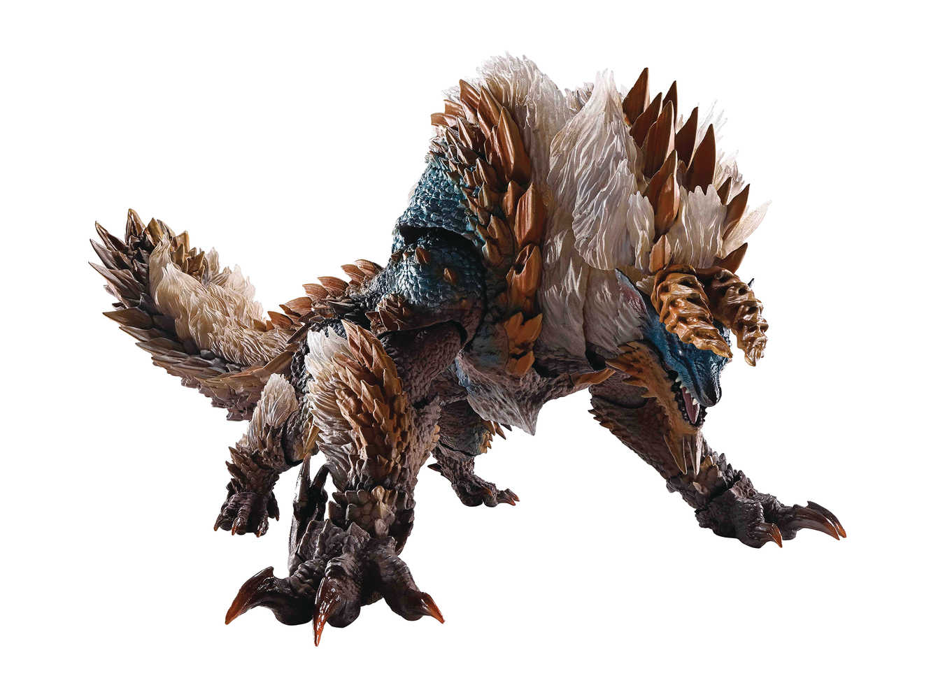 Monster Hunter Iceborne Zinogre S.H. Monsterarts Action Figure 
