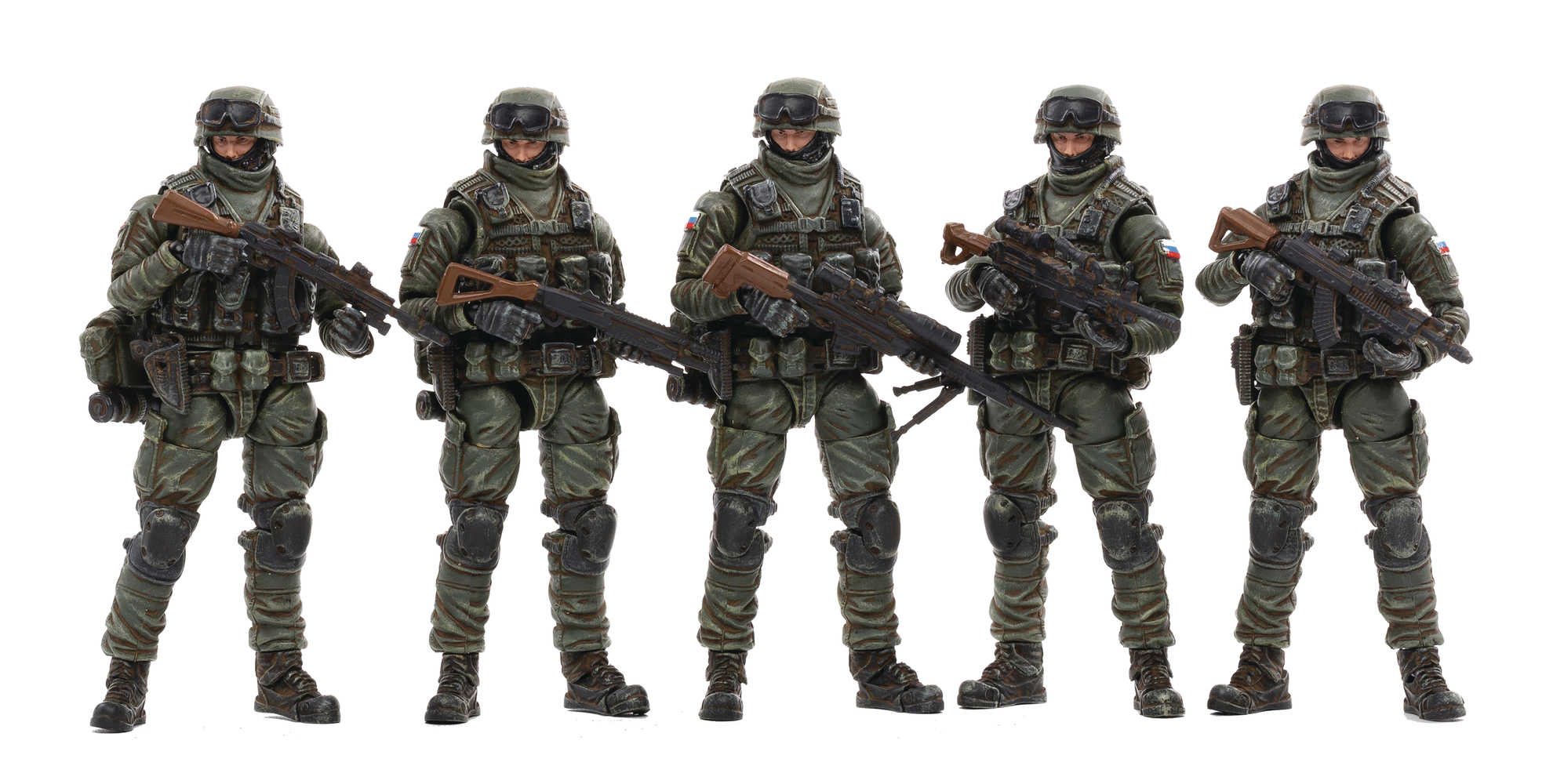Joy Toy Russian Naval Infantry 1/18 Figure 5 Pk  