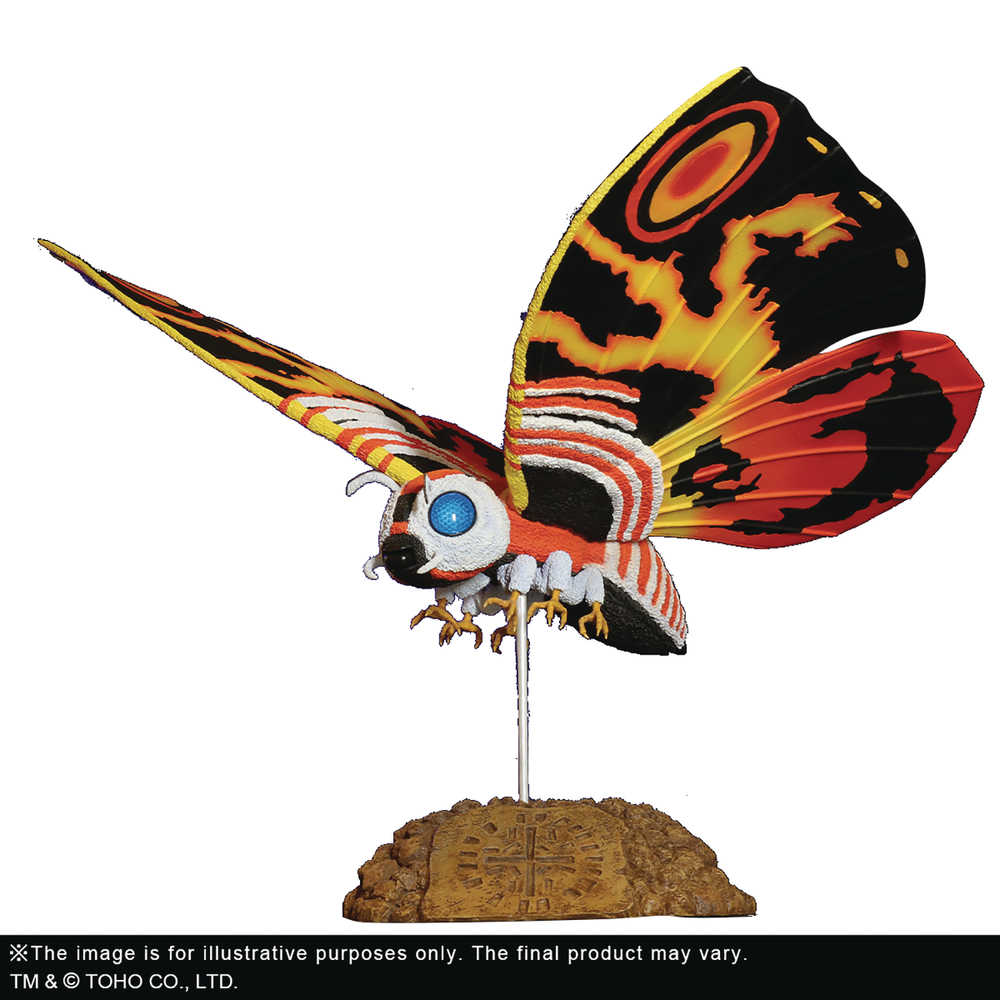 Godzilla 1992 Toho LG Kaiju Ser Mothra 15 In PVC Figure 
