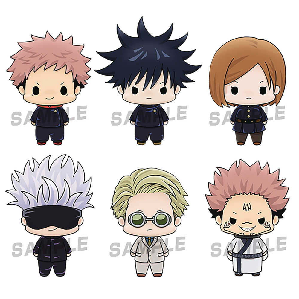 Jujutsu Kaisen Chokorin Mascot 6 Pc Set 