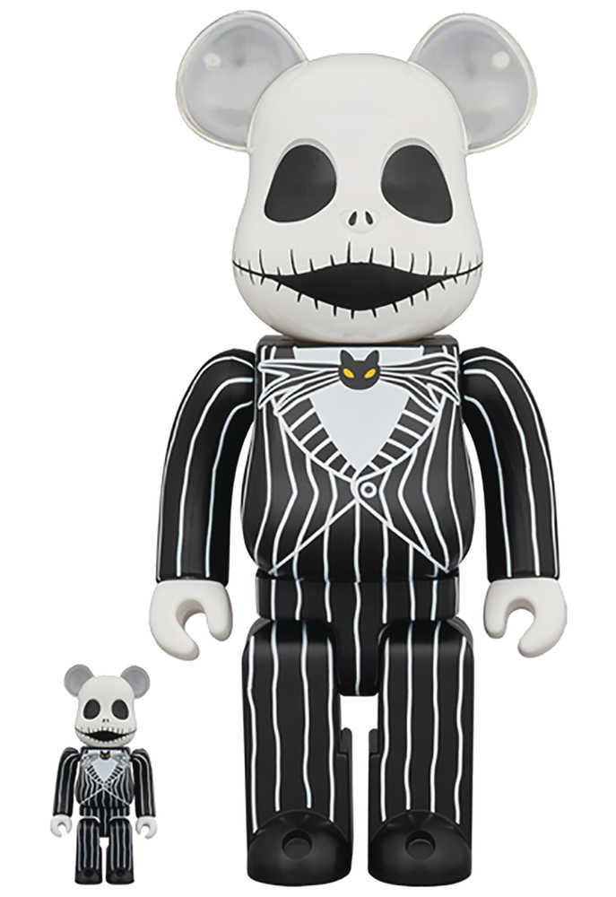 Jack Skellington 2021 100% & 400% Bea 2 Pk 
