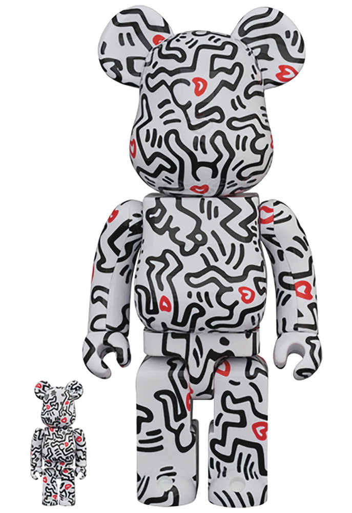 Keith Haring 8 100% & 400% Bea 2 Pk 