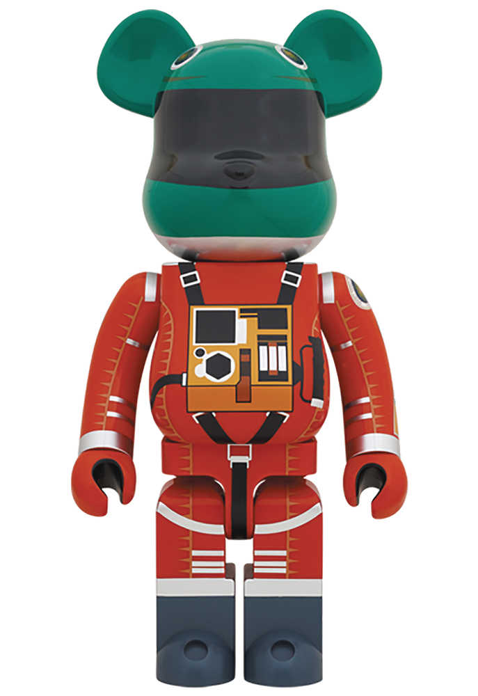 2001 Space Odyssey Green Helmet & Orange Suit 1000% Bea 