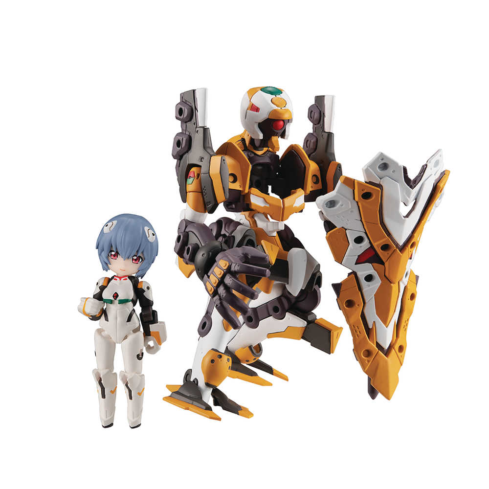 Desktop Army Eva Movie Rei Ayanami & Evangelion No 0 Figure 