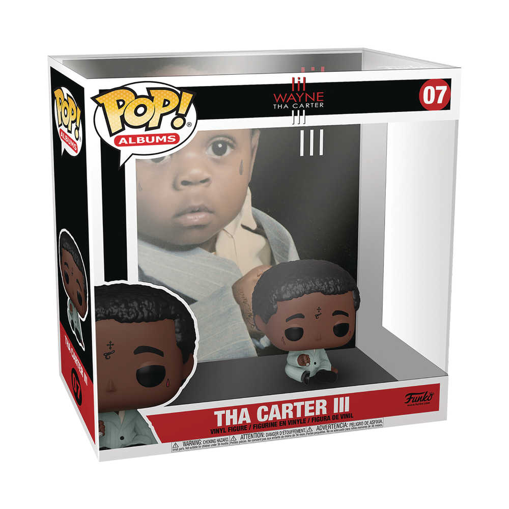 Pop Albums Lil Wayne Tha Carter III Vinyl Figure 