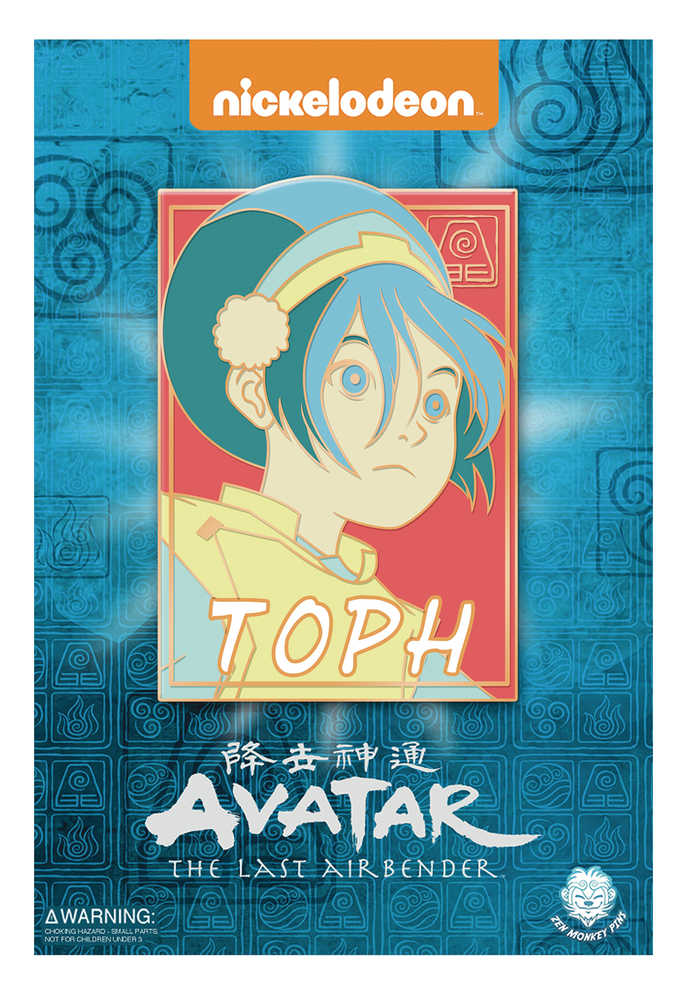 Avatar Last Airbender Pastel Toph Pin 