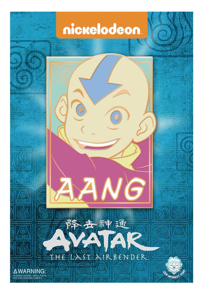 Avatar Last Airbender Pastel Aang Pin 