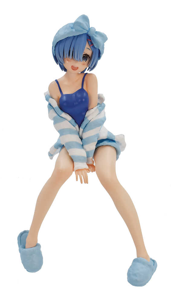 Re Zero Starting Life Rem PVC Noodle Stop Figure Room Wear Ver