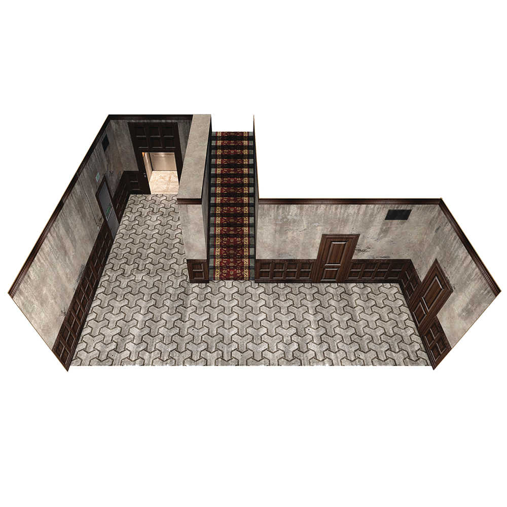 Extreme Sets Hallway Pop Up 1/12 Scale Diorama  