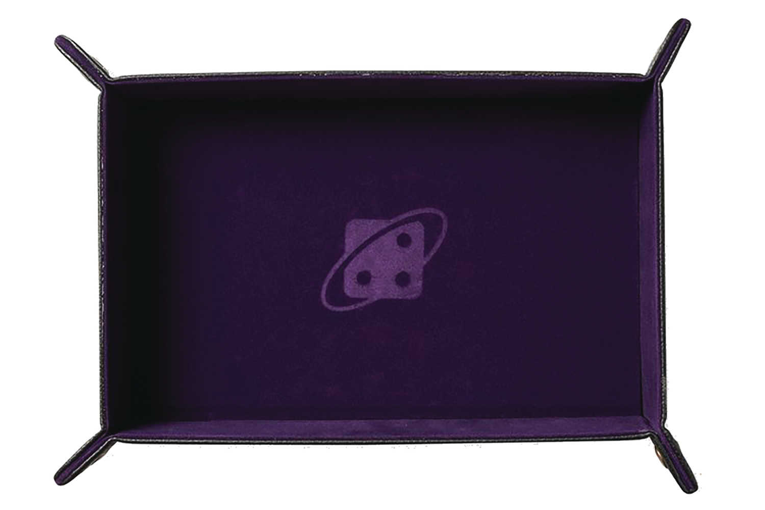 Rectangle Purple Dice Tray 