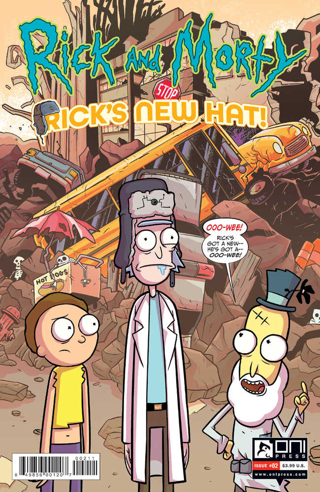 Rick And Morty Ricks New Hat #2 Cover A Stresing