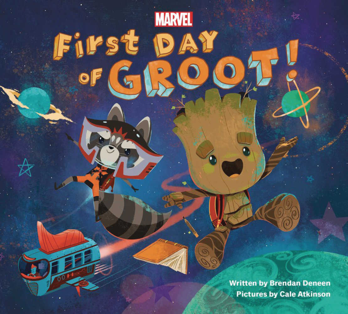 First Day Of Groot Year Board Book 