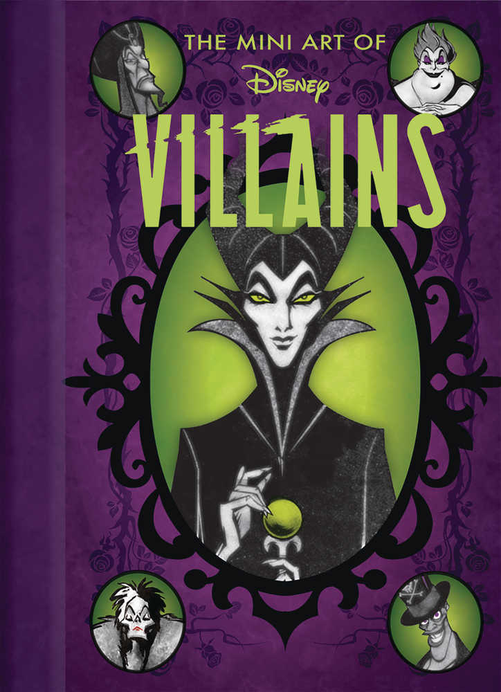 Disney Mini Art Of Disney Villains Hardcover 