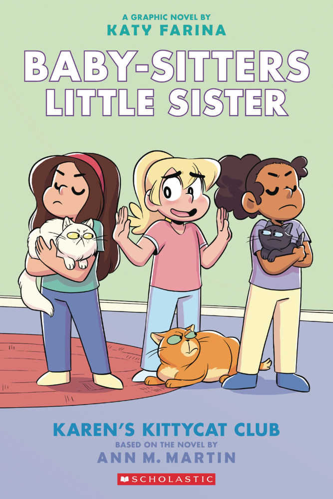 Baby Sitters Little Sister Hardcover Graphic Novel Volume 04 Karens Kittycat Club