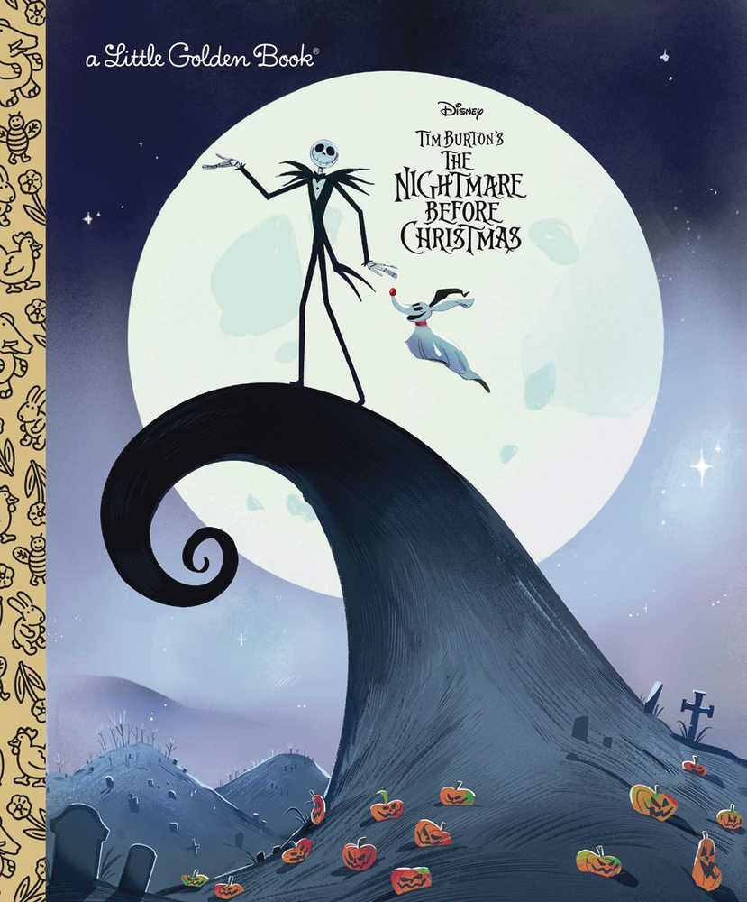 Nightmare Before Christmas Little Golden Book 