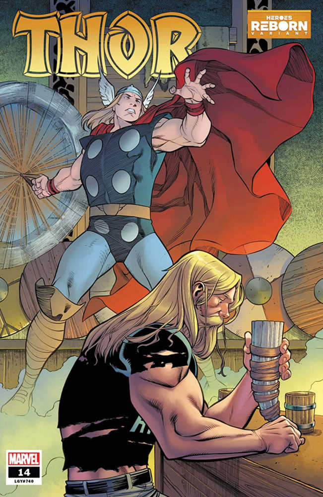 Df Thor #14 Heroes Reborn Variant Cates Signed 
