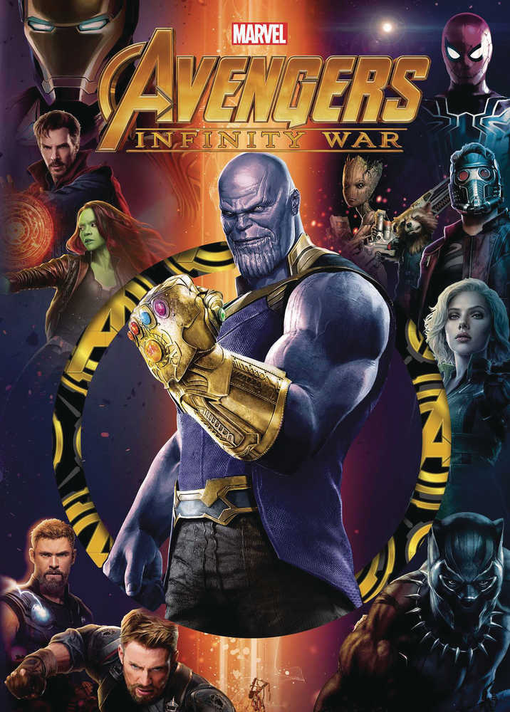 Marvel Avengers Infinity War Die Cut Hardcover 