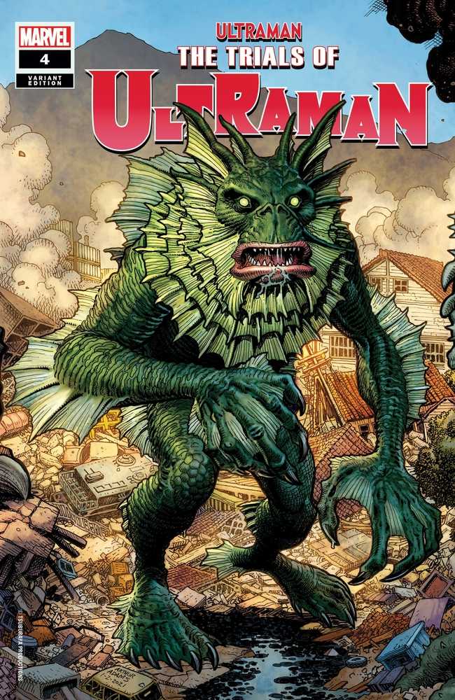 Trials Of Ultraman #4 (Of 5) Art Adams Kaiju Variant