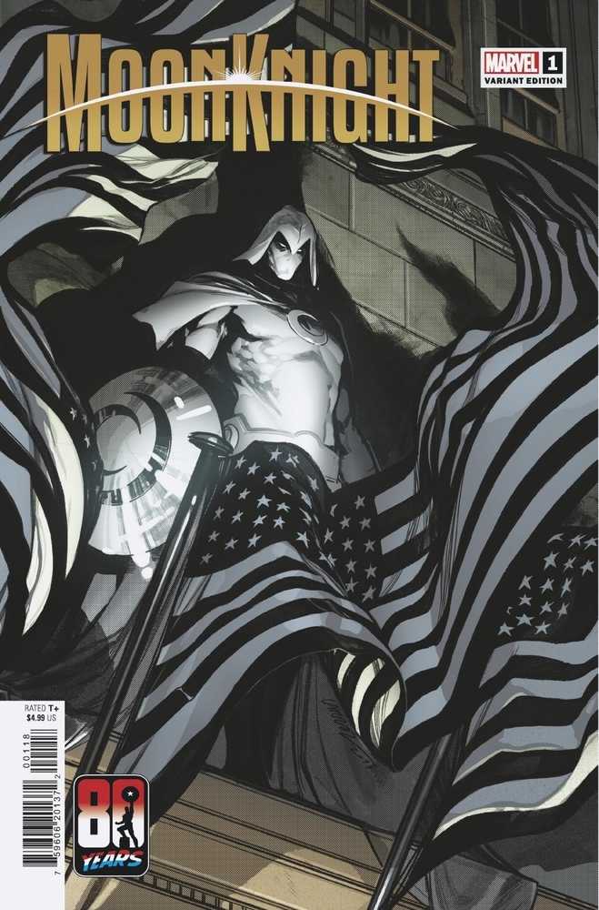 Moon Knight #1 Captain America 80 Th Variant