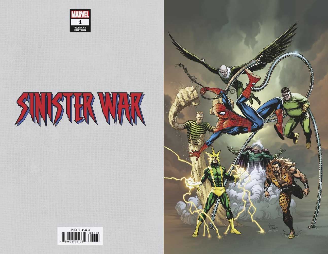 Sinister War #1 (Of 4) Frank Full Art Variant