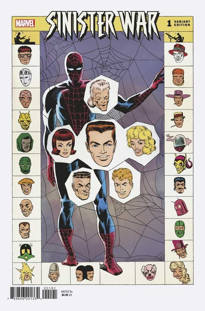 Sinister War #1 (Of 4) Ditko Hidden Gem Variant