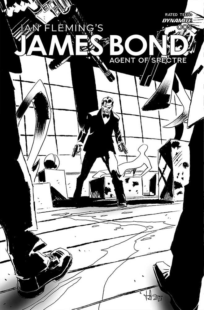 James Bond Agent Of Spectre #5 Cover C 20 Copy Variant Edition Casalangui