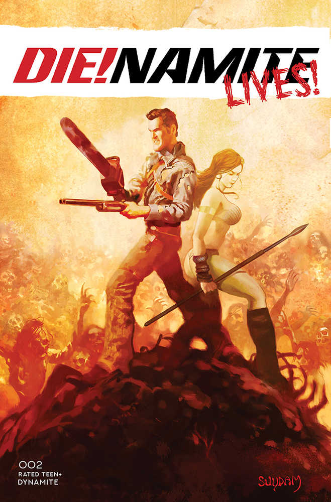 Die!Namite Lives #2 Cover H 25 Copy Variant Edition Suydam Non Zombie