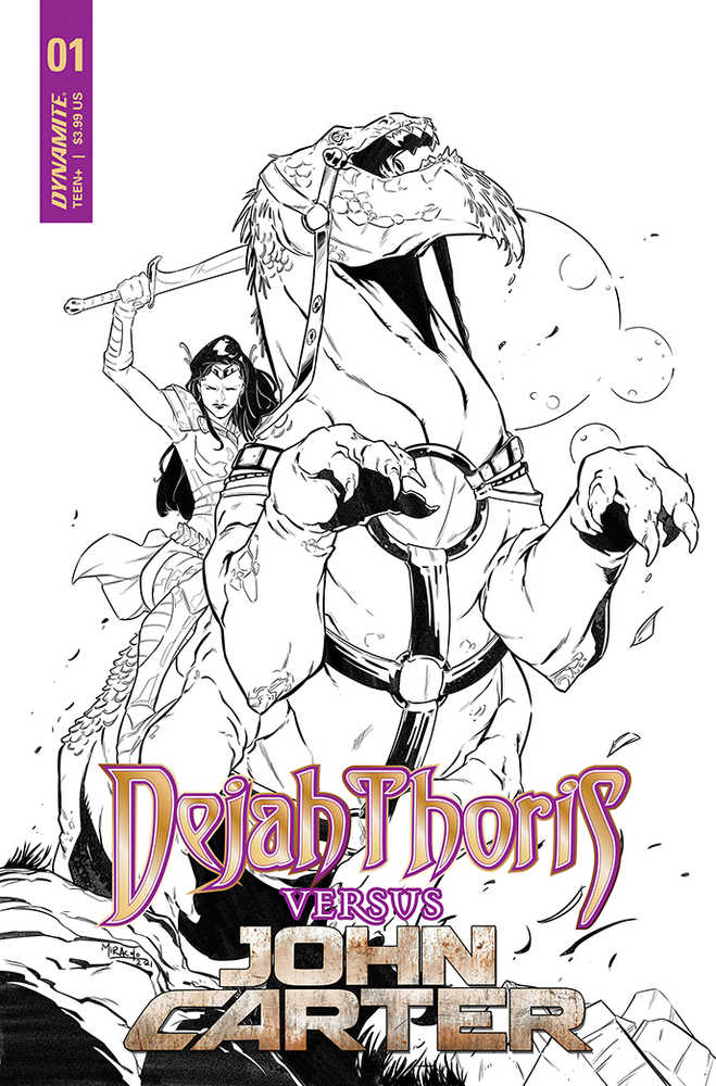 Dejah Thoris vs John Carter Of Mars #1 Cover F 10 Copy Variant Edition Mi