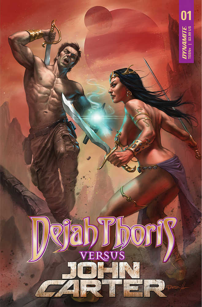Dejah Thoris vs John Carter Of Mars #1 Cover A Parrillo