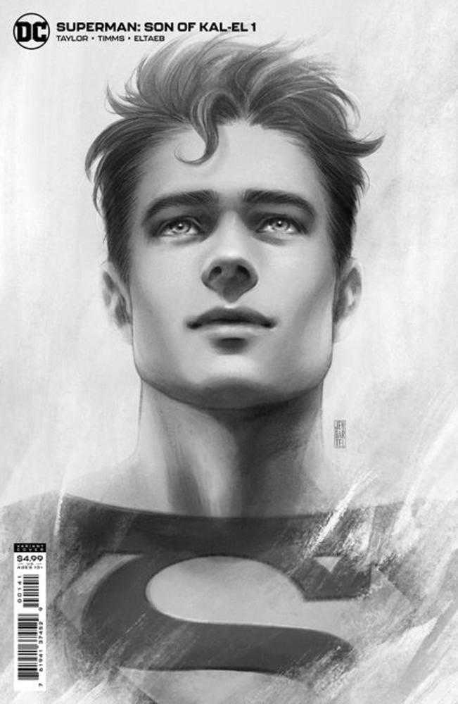 Superman Son Of Kal El #1 1 in 25 Jen Bartel Headshot Card Stock Variant